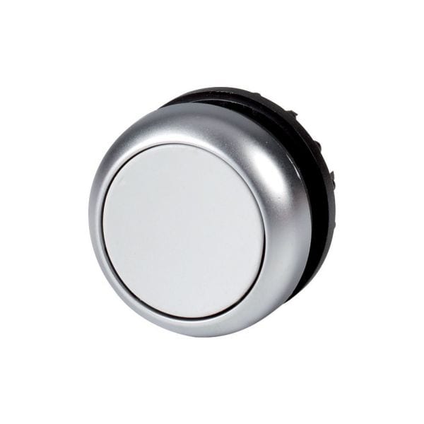 EATON - Drucktaste, RMQ-Titan, flach, tastend, grau, unbeschriftet, Frontring Titan