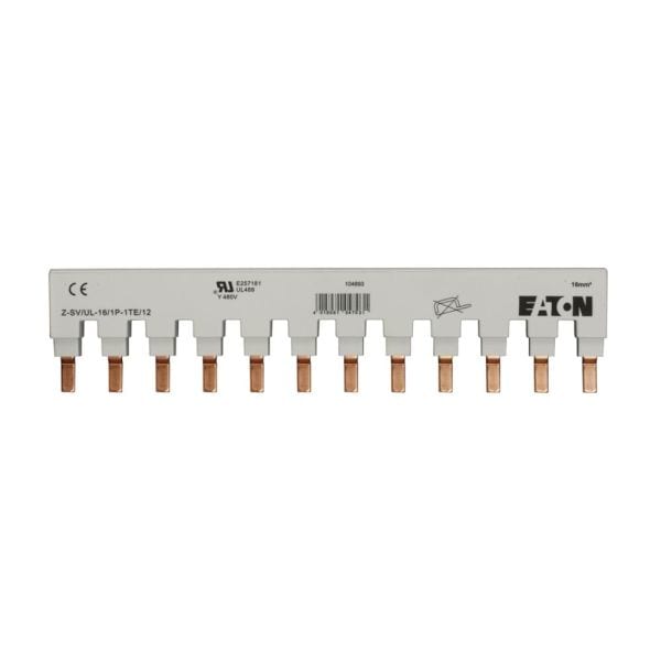 EATON - Phasenschiene, 3Ph, 16qmm, Stift, 6TE