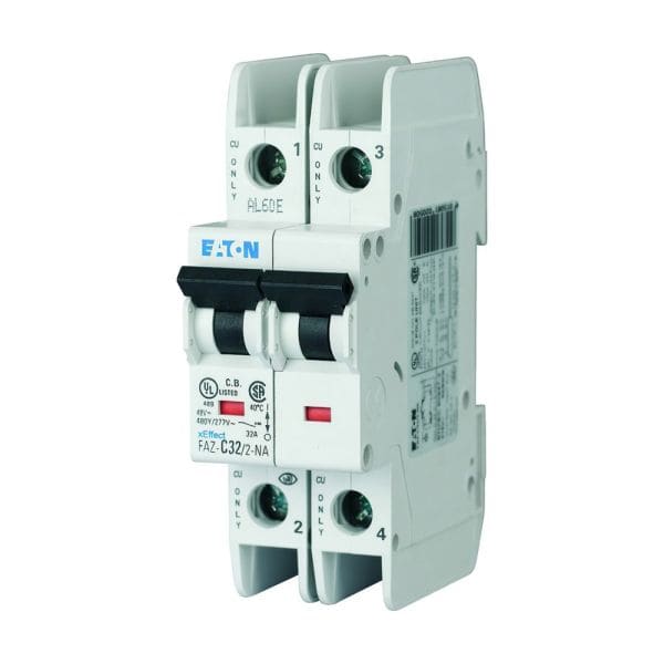 EATON - Leitungsschutzschalter, 20 A, 2p, Charakteristik: B