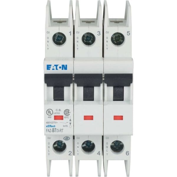 EATON - Leitungsschutzschalter, 7 A, 3p, Charakteristik: B