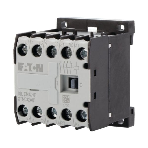 EATON - Leistungsschütz, 24 V DC, 3-polig, 380 V 400 V, 5,5 kW, Kontaktbestückung Ö = Öffner= 1 Ö, Schraubklemmen, Gleichstrombetätigung