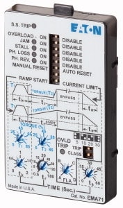 EATON - Bedieneinheit mit Einstellelementen wie Potenziometer und Mikroschalter für Softstarter S801+