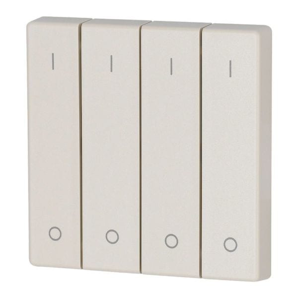 EATON - Wippe, 4-fach, I/0, creme