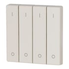 EATON - Wippe, 4-fach, I/0, creme