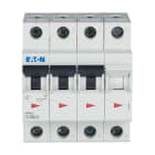 EATON - Leitungsschutzschalter, 4 A, 3p+N, Charakteristik: B