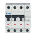 EATON - Leitungsschutzschalter, 0,25 A, 3p+N, Charakteristik: C
