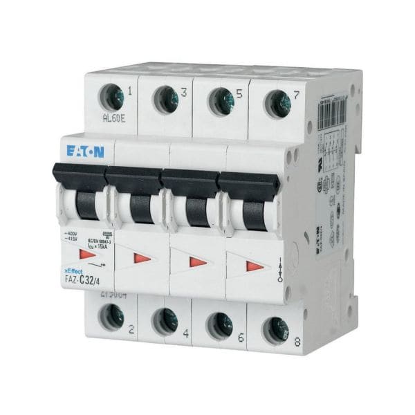 EATON - Leitungsschutzschalter, 3,5 A, 4p, Charakteristik: C