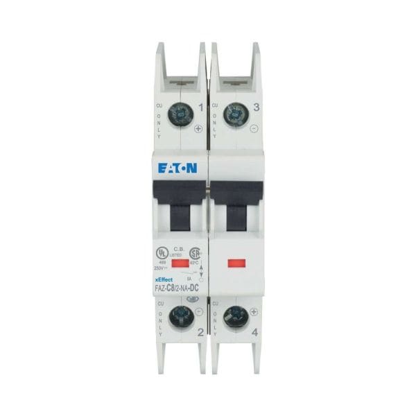 EATON - Leitungsschutzschalter, 8 A, 2p, Charakteristik: C, DC