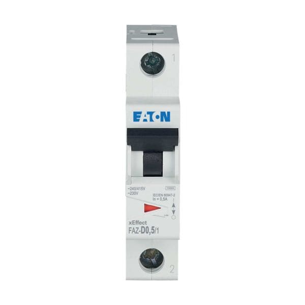 EATON - Leitungsschutzschalter, 0,5 A, 1p, Charakteristik: D