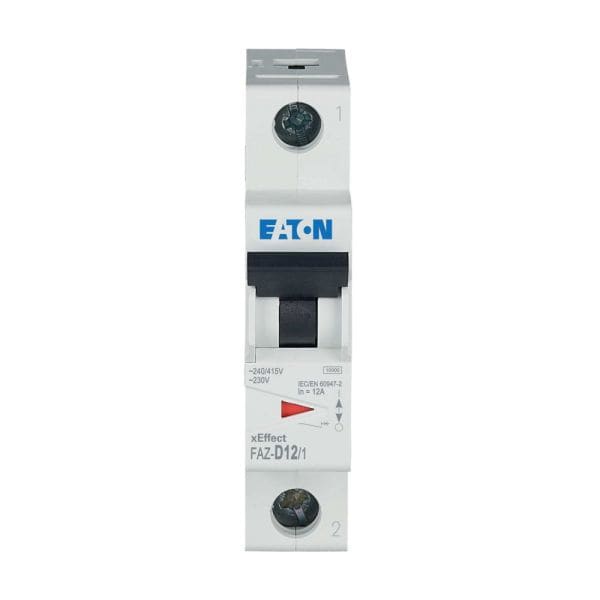 EATON - Leitungsschutzschalter, 12 A, 1p, Charakteristik: D
