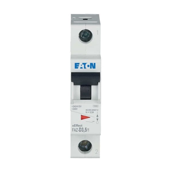 EATON - Leitungsschutzschalter, 3,5 A, 1p, Charakteristik: D