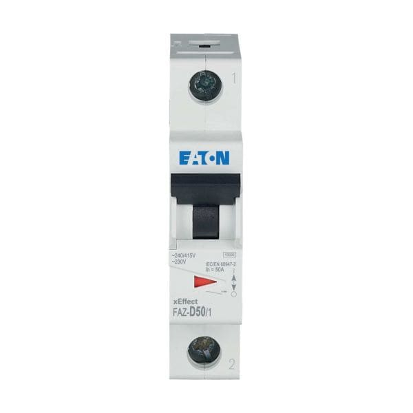 EATON - Leitungsschutzschalter, 50 A, 1p, Charakteristik: D