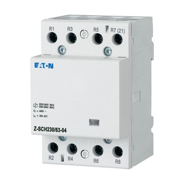 EATON - Installationsschütz, 230VAC, 4Ö, 63A