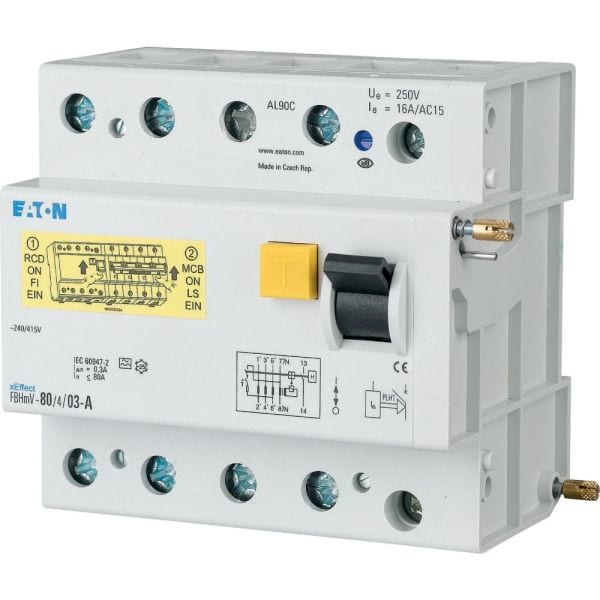 EATON - FI-Auslöseblock für AZ, 125A, 4pol, 500mA, Typ S/A