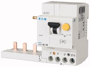 EATON - FI-Auslöseblock für FAZ, 63A, 4pol, 100mA, Typ S/A