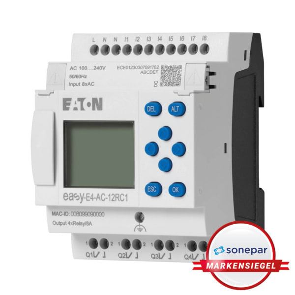 EATON - MS! 230V AC, Steuerrelais, Relais, Display