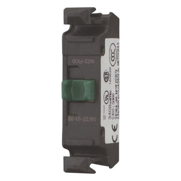 EATON - Kontaktelement, Cage Clamp, Push-in, Frontbefestigung, 1 S, 24 V 1.5 A, 230 V 1.5 A