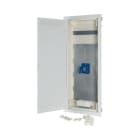 EATON - Installationskleinverteiler zum Einbau, Multimedia, 5 Zeilen, flache Stahlblechtür