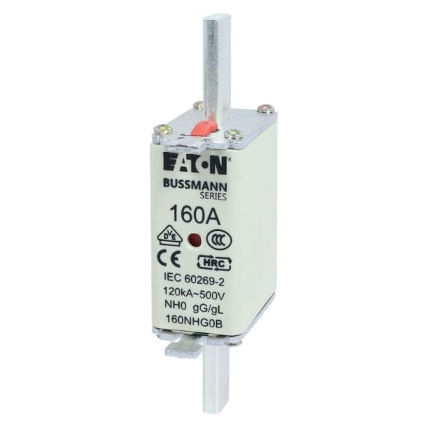 EATON - NH FUSE 160A 500V GL/GG SIZE 0 DUAL IN