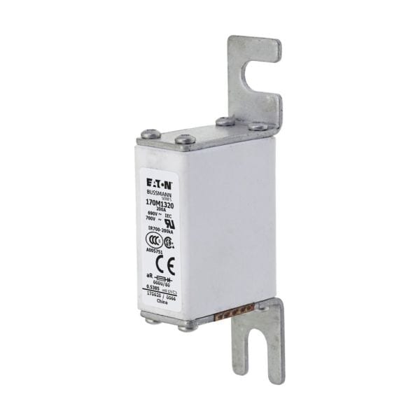EATON - Sicherungseinsatz, superflink, 200 A, AC 690 V, 200 kA, DIN 000, 21 x 40 x 100 mm, aR, DIN, IEC