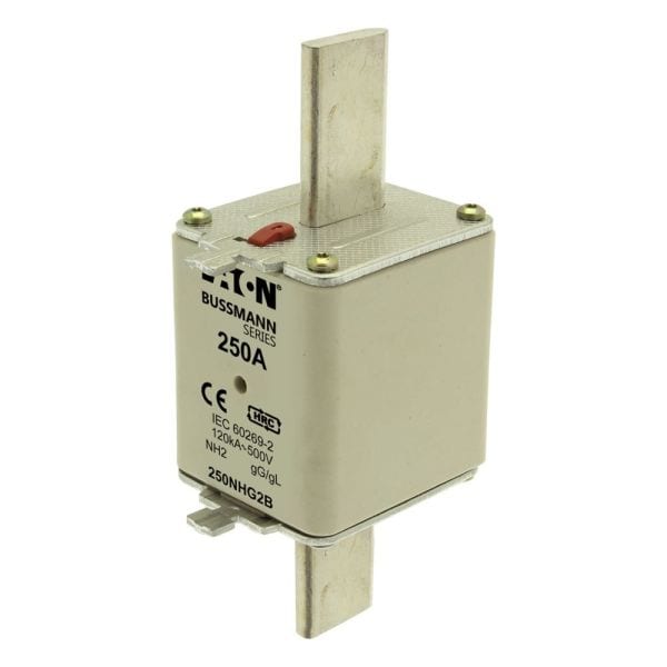 EATON - Sicherungsverbindung, Niederspannung, 250 A, AC 500 V, NH2, gL/gG, IEC, Doppelkennmelder
