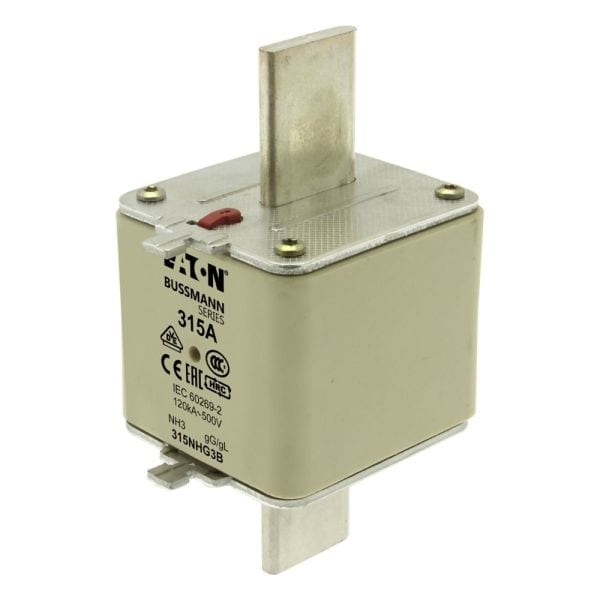 EATON - Sicherungsverbindung, Niederspannung, 315 A, AC 500 V, NH3, gL/gG, IEC, Doppelkennmelder