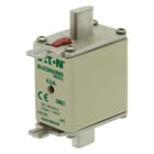 EATON - Sicherungseinsatz, Niederspannung, 63 A, AC 500 V, 120 kA, NH00, aM, IEC, Doppelkennmelder, spannungsführende Grifflasche
