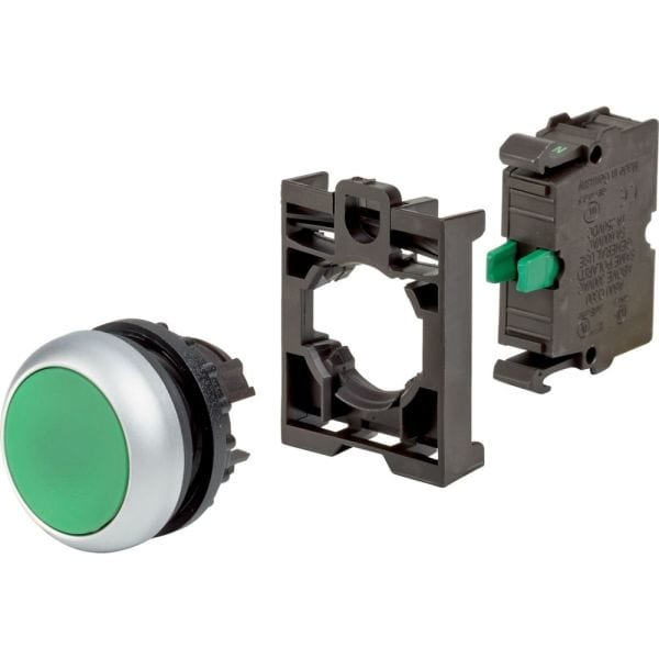 EATON - Drucktaste, RMQ-Titan, flach, tastend, 1 S, grün