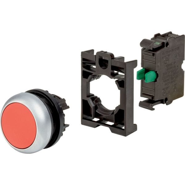 EATON - Drucktaste, RMQ-Titan, flach, tastend, 1 S, rot