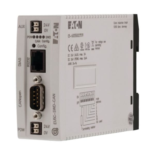 EATON - SWD-Gateway, 99 SWD-Teilnehmer an CANopen