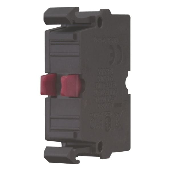 EATON - Kontaktelement, Schraubklemmen, Frontbefestigung, 1 Ö, 24 V 3 A, nur in Verbindung mit M22-PV… max. 6 Kontaktelemente M22-K01PV6