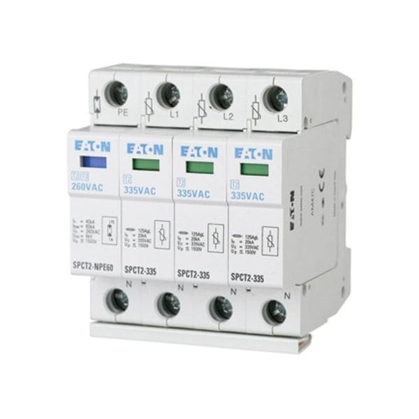 EATON - Überspannungsableiter steckbar, 3p+N, 385VAC, 20kA