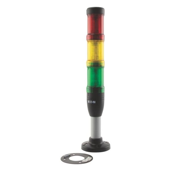 EATON - Komplettgerät, rot-gelb-grün, LED, 24 V, inklusive Basis 100 mm