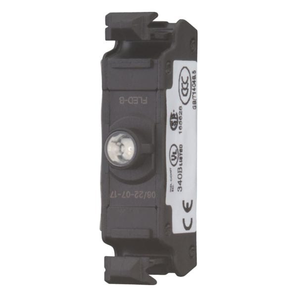 EATON - LED-Element, Flat Rear, blau, Frontbefestigung