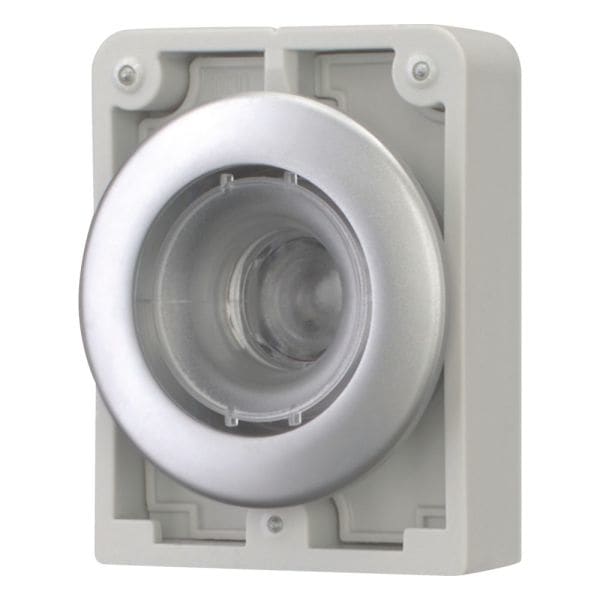 EATON - Leuchtdrucktaste, RMQ-Titan, flach, tastend, Frontring Metall
