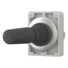 EATON - Joystick, Flat Front (Bohrloch 30,5 mm), mit einem Schaltpunkt je Betätigungsrichtung, mit Metallachse, 4 Stellungen, Frontring Metall, tast