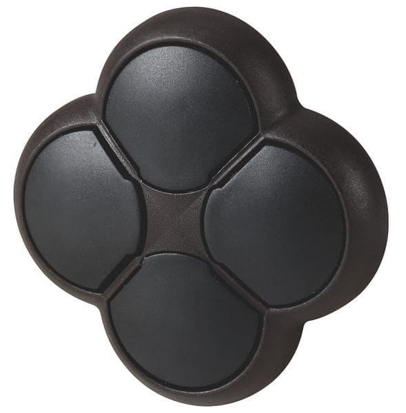 EATON - Positionstaste, RMQ-Titan, Tasten vorstehend, tastend, 4-fach, Frontring Schwarz