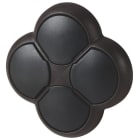 EATON - Positionstaste, RMQ-Titan, Tasten vorstehend, tastend, 4-fach, wählbar, individuell beschriftbar, Frontring Schwarz