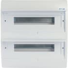 EATON - ECO Kleinverteiler, Unterputz, 2-reihig, 18 TE, IP40