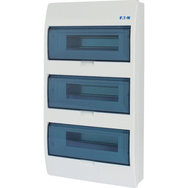 EATON - ECO Kleinverteiler, Aufputz, 3-reihig, 12 TE, IP40