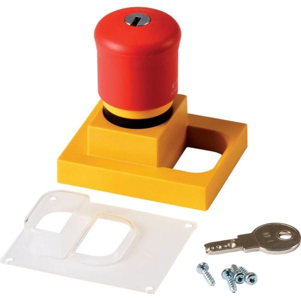 EATON - Isolierstoffgehäuse, CI/E-PKZ01, Zubehör, Notaustaster, schlüsselentriegelt