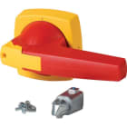 EATON - Knebel, 10 mm, K3, Türeinbau, rot/gelb, Bügelschloss