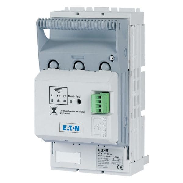 EATON - NH-Trenner 3P abgesenkte Rahmenklemme 1,5 - 95 mm², Sammelschiene 60 mm, elektronische Sicherungsüberwachung, NH000 & NH00