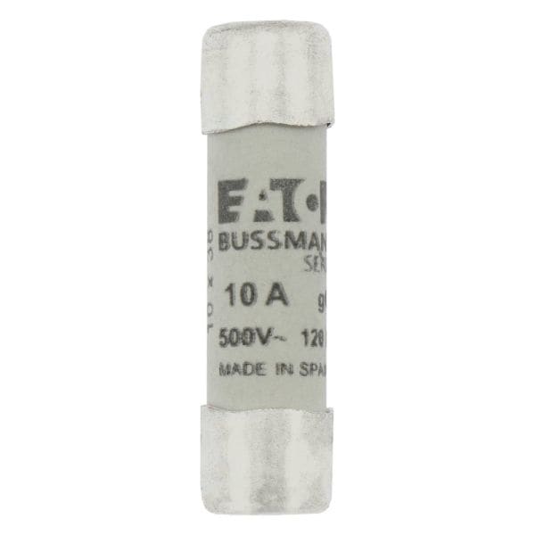 EATON - Sicherungseinsatz, Niederspannung, 10 A, AC 500 V, 120 kA, 10 x 38 mm, gL/gG, IEC