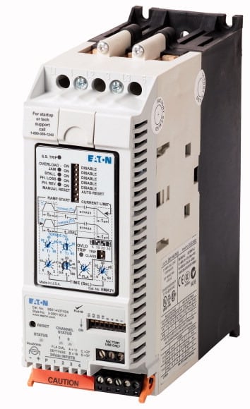 EATON - Softstarter S801-N, 37A/18,5kW, St.spg. 24VDC, inkl. Bypass