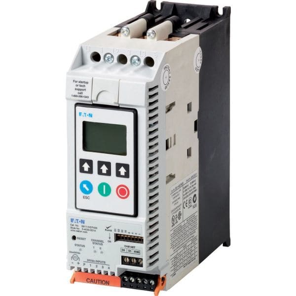 EATON - Softstarter, 37 A, 200 - 600 V AC, Us= 24 V DC mit Bedieneinheit und Pumpenalgorithmus, Baugröße N