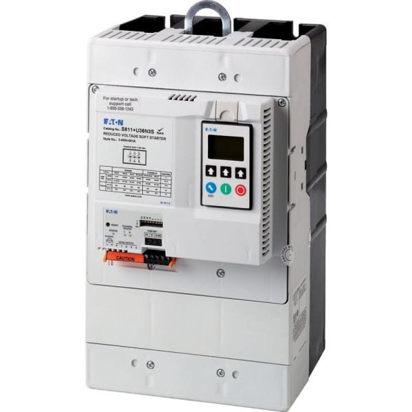 EATON - Softstarter, 420 A, 200 - 600 V AC, Us= 24 V DC mit Bedieneinheit und Pumpenalgorithmus, Baugröße U