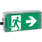 EATON - Ex-Rettungszeichenleuchte EXIT 2 V-CG-S für Zone 2/22, Piktogramm: DIN ISO 7010, Pfeil: 6 Uhr