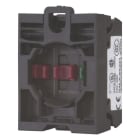 EATON - Kombination aus Kontaktelement und selbstüberwachendem Kontaktelement M22-K01SMC10 mit Schraubklemmen, Befestigungsadapter M22-A und Meldeko