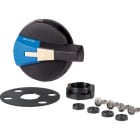 EATON - Griffsperre für Vorhängeschloss, schwarz/blau